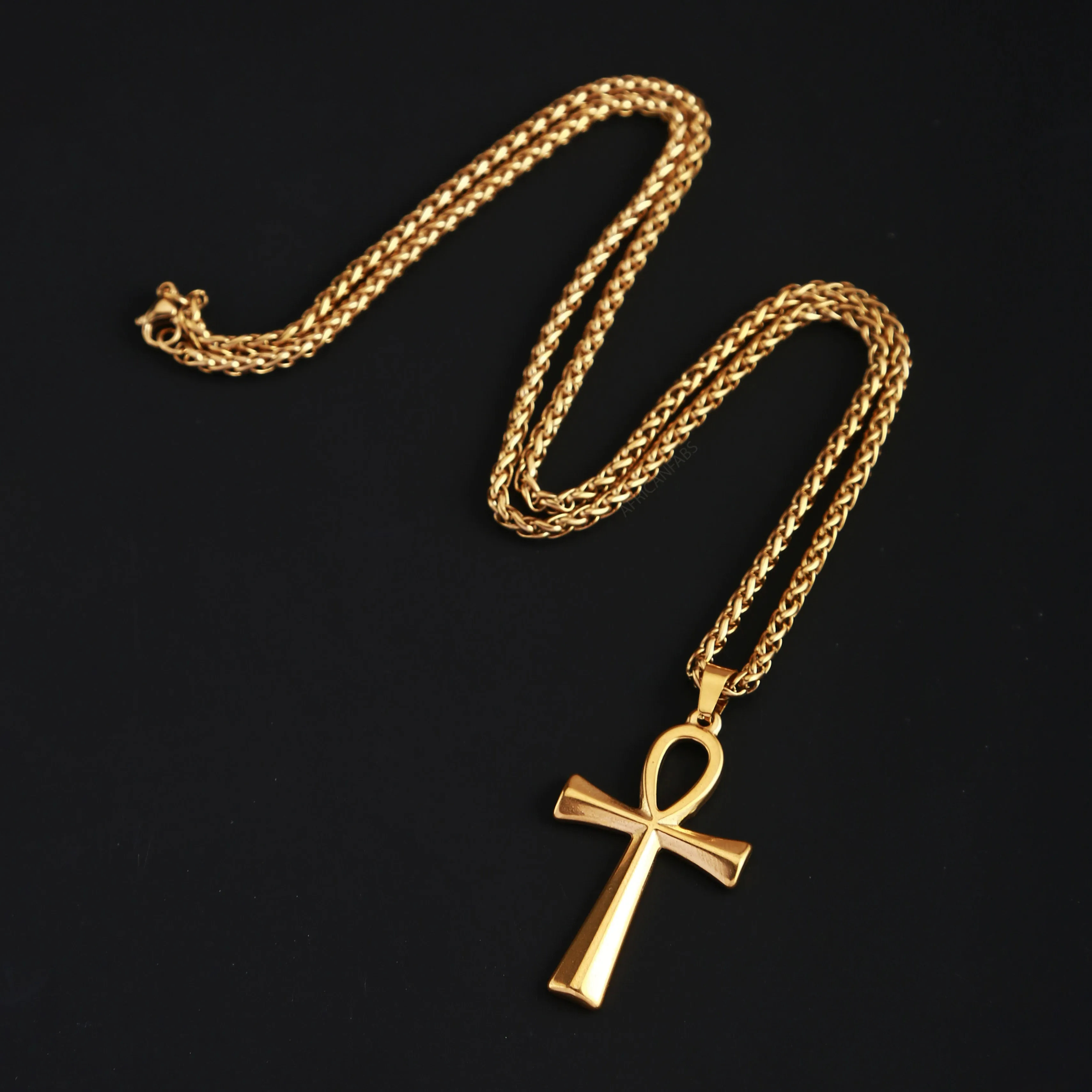 18k Real Gold Plated Cross Necklace / pendant - Cross