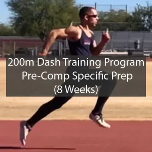 200m Dash Sprint Training Program - 8 Week SPP - ATHLETE.X 2019