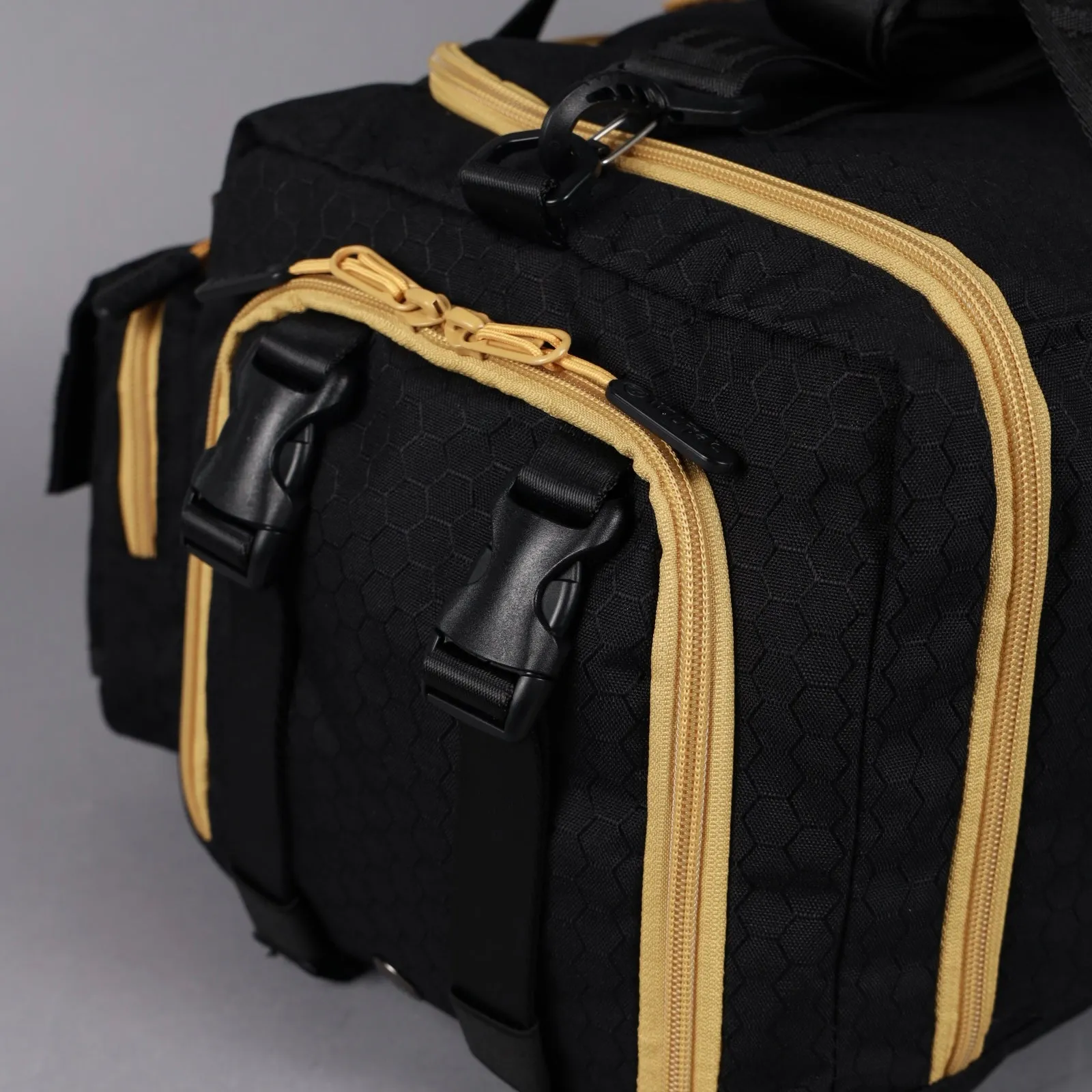 2024 Olympia 30L Perfect Duffle Bag Black Hexagon