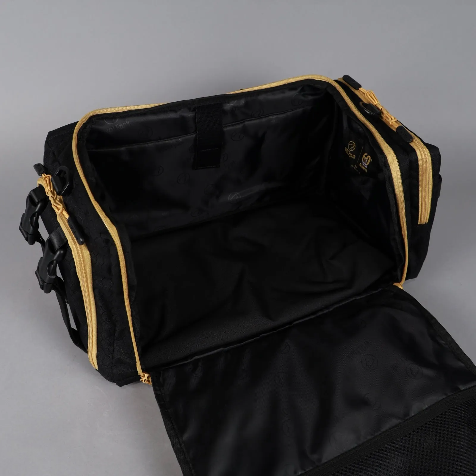 2024 Olympia 30L Perfect Duffle Bag Black Hexagon