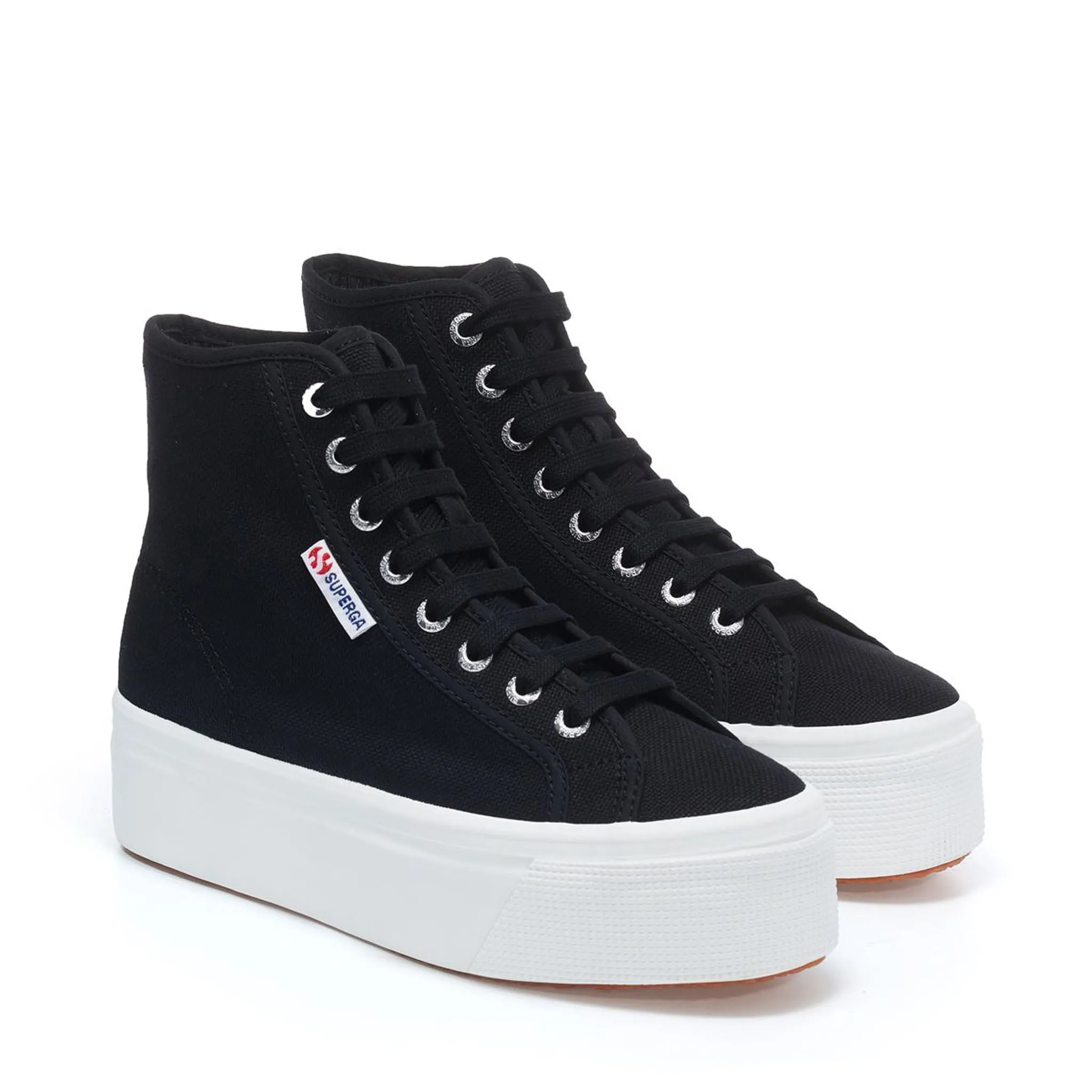 2708 High Top Sneakers - Black