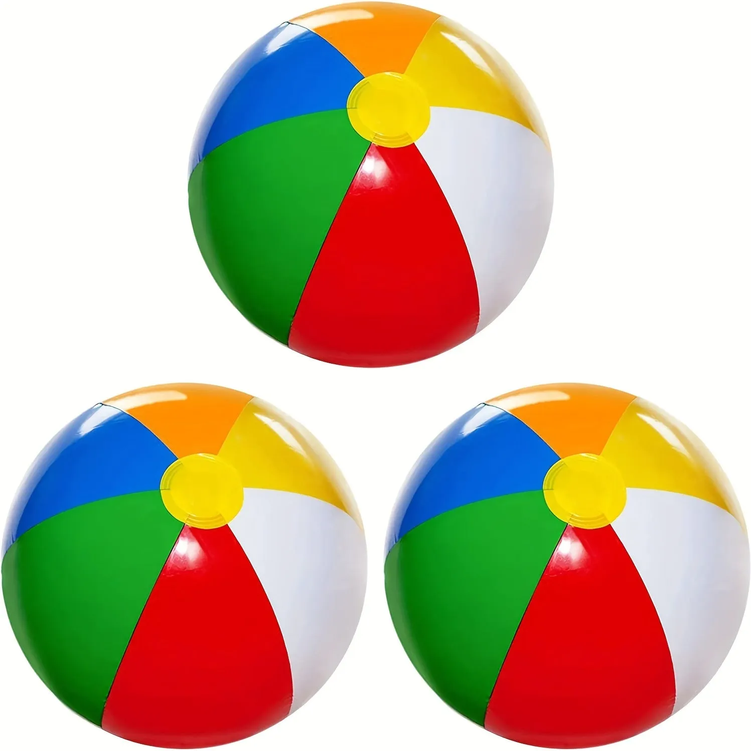 3Piece Inflatable Beach Ball Party Set  Summer Fun Essential