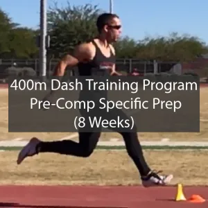 400m Dash Sprint Training Program - 8 Week SPP - ATHLETE.X 2019