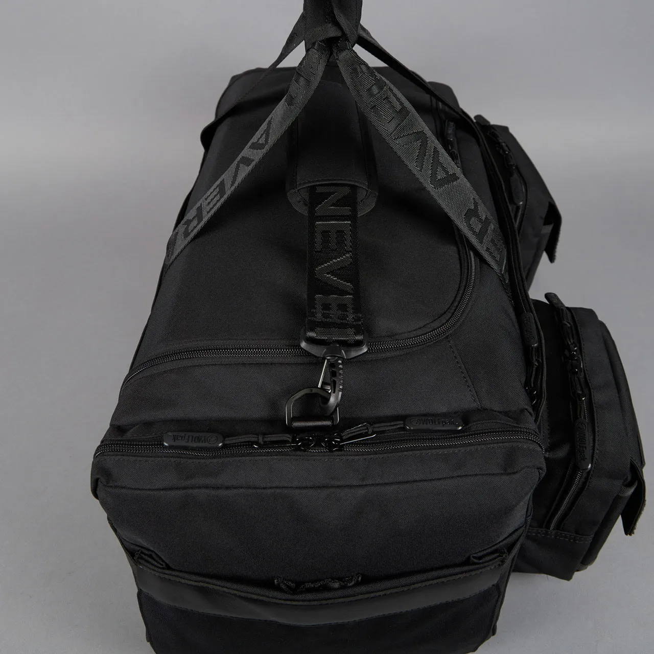 40L Alpha Black Meal Management Duffle Bag