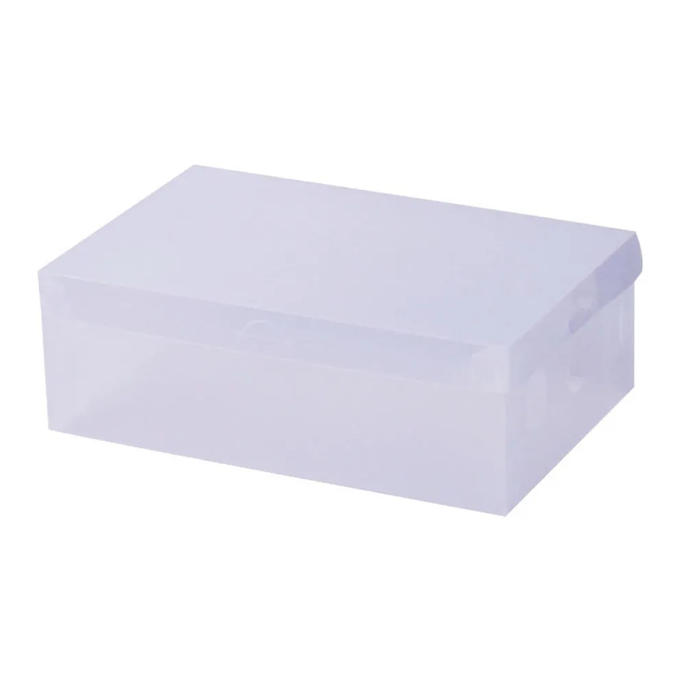 40pcs Clear Foldable Shoe Storage Boxes with Handles - Artiss