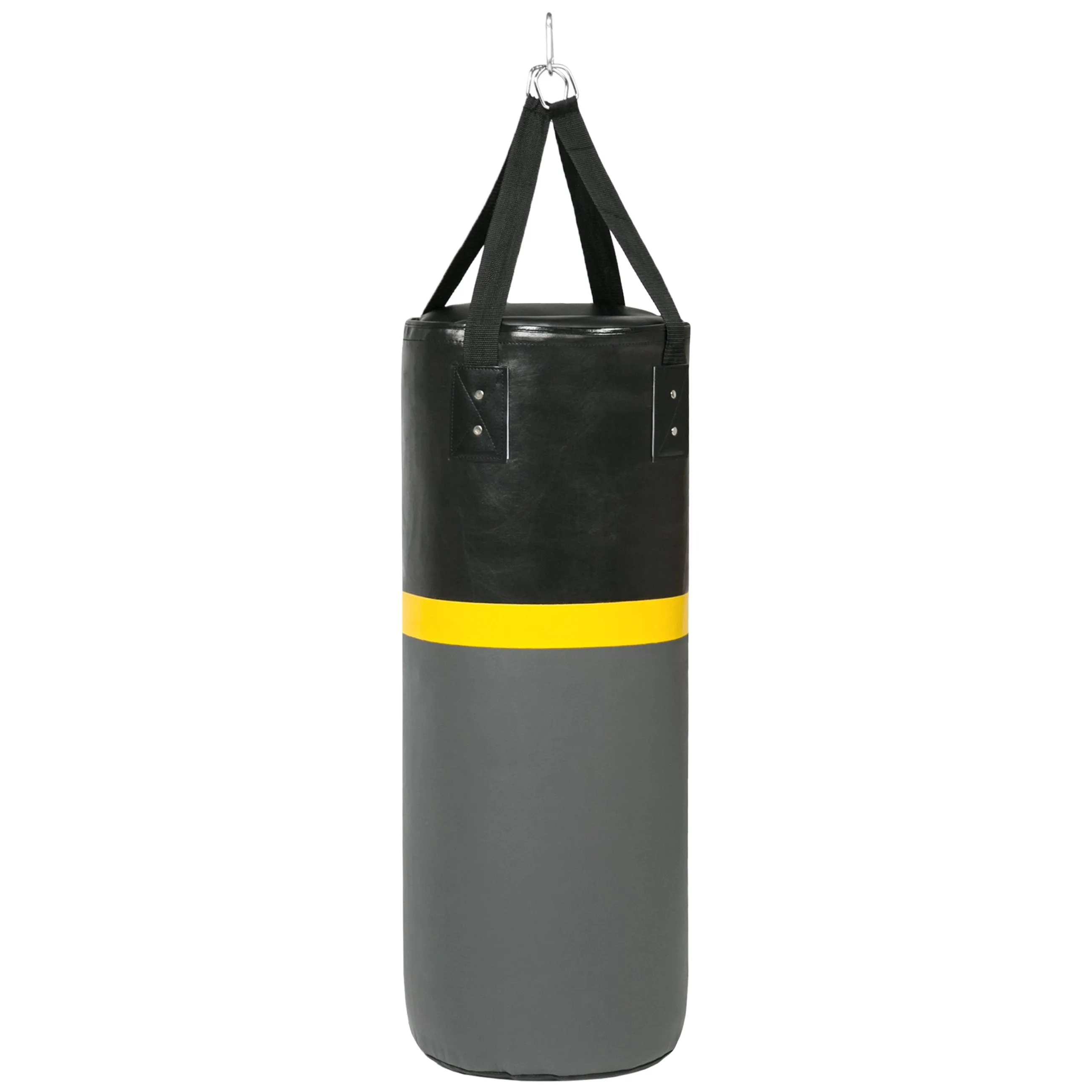 52lb Hanging Heavy Punching Bag w/ Wall-Mount Rack, Pull Up Bar