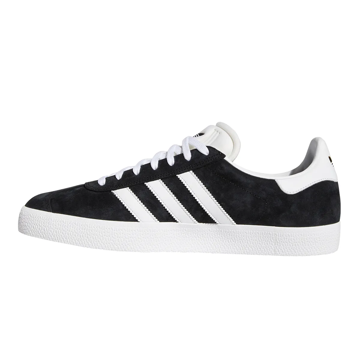 Adidas Gazelle ADV Shoes - Core Black / Cloud White / Gold Metallic