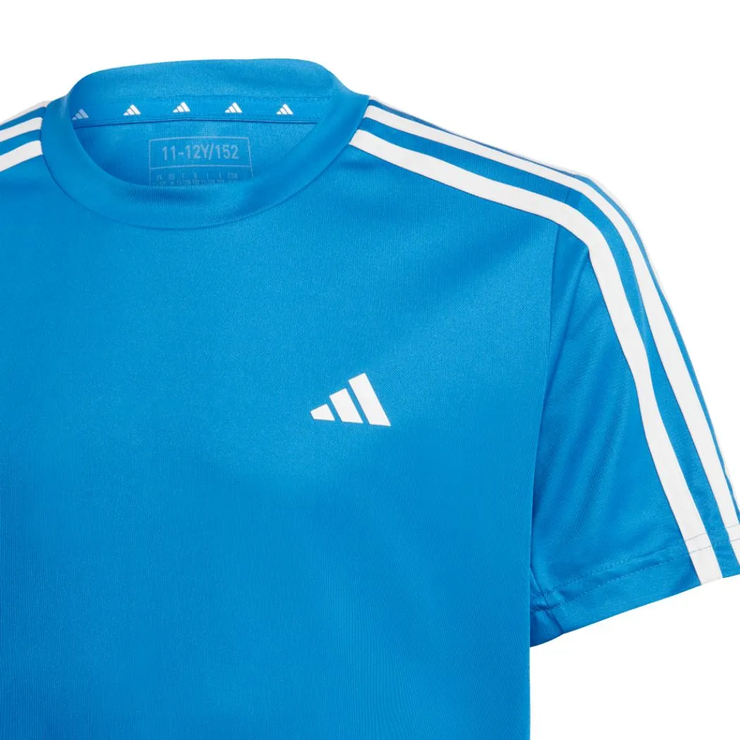 adidas Train Essentials Aeroready 3 Stripes Regular Fit Kid's Tee