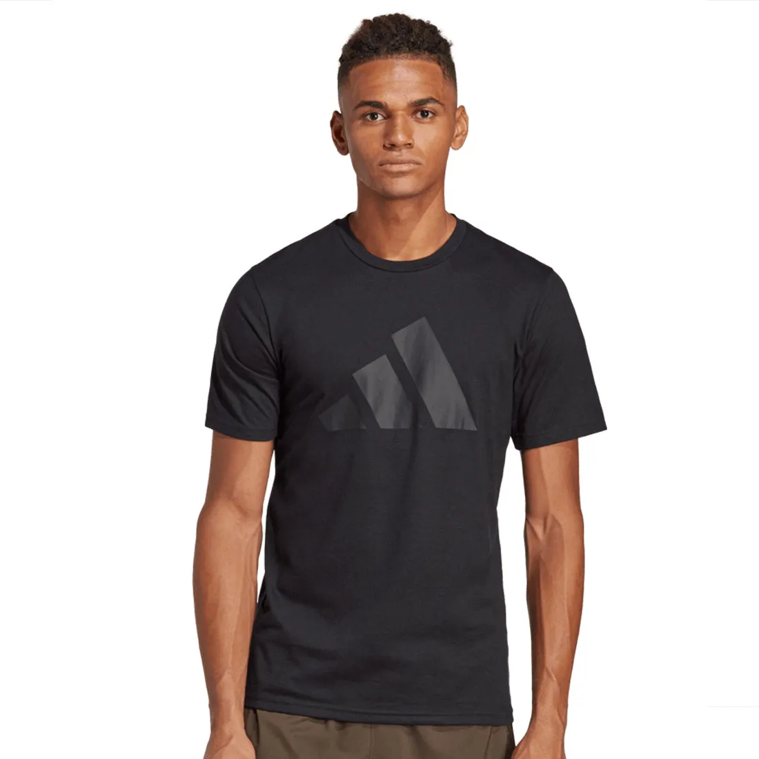 Adidas Train Essentials Feelready Logo Training Men's Round Neck