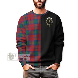 Affleck Tartan Sweatshirt with Family Crest and Half Of Me Style