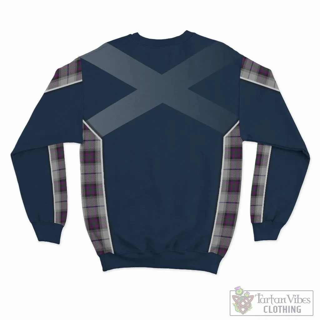 Alexander of Menstry Dress Tartan Sweatshirt with Family Crest and Scottish Thistle Vibes Sport Style