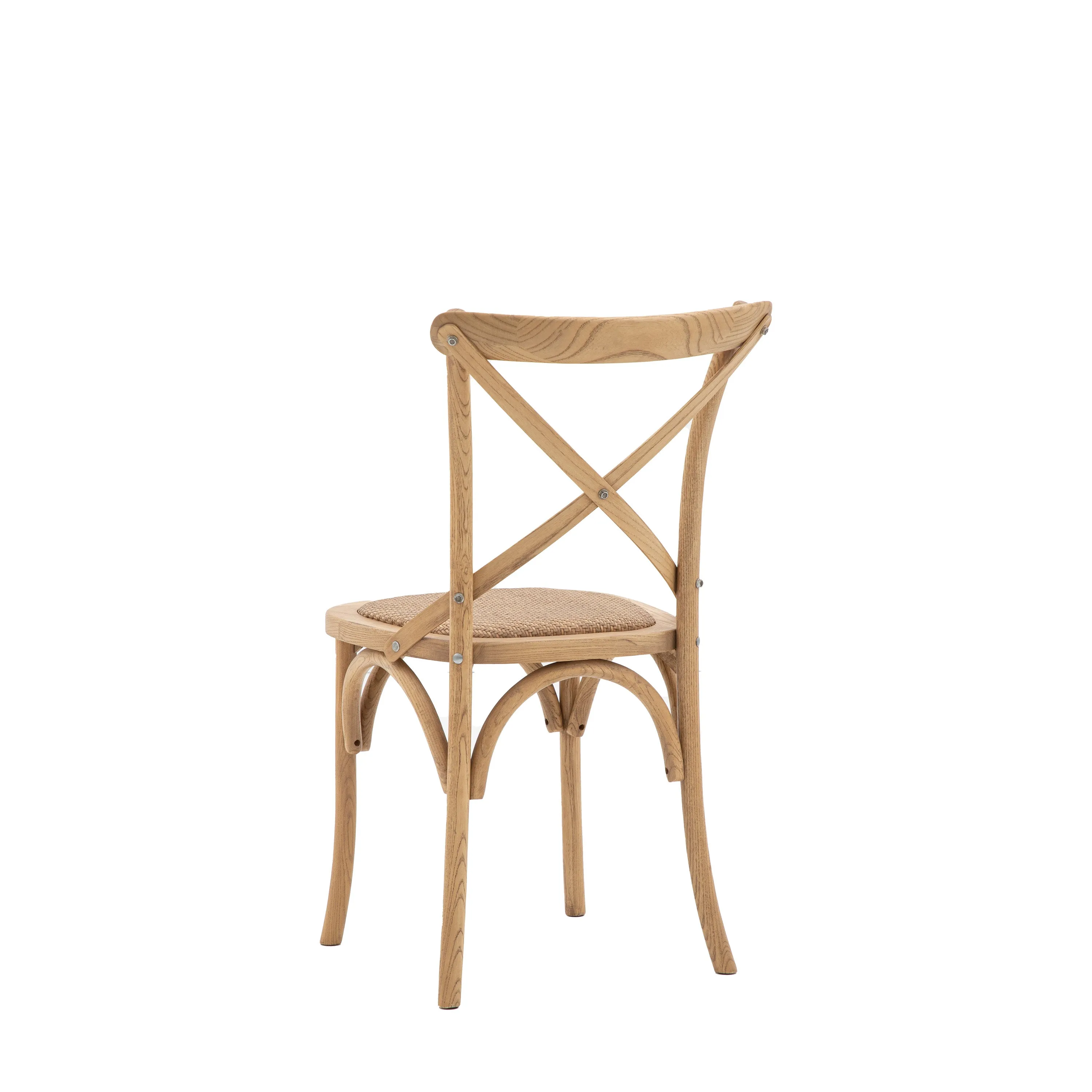 Amos Cafe Chair Natural/Rattan (2pk)