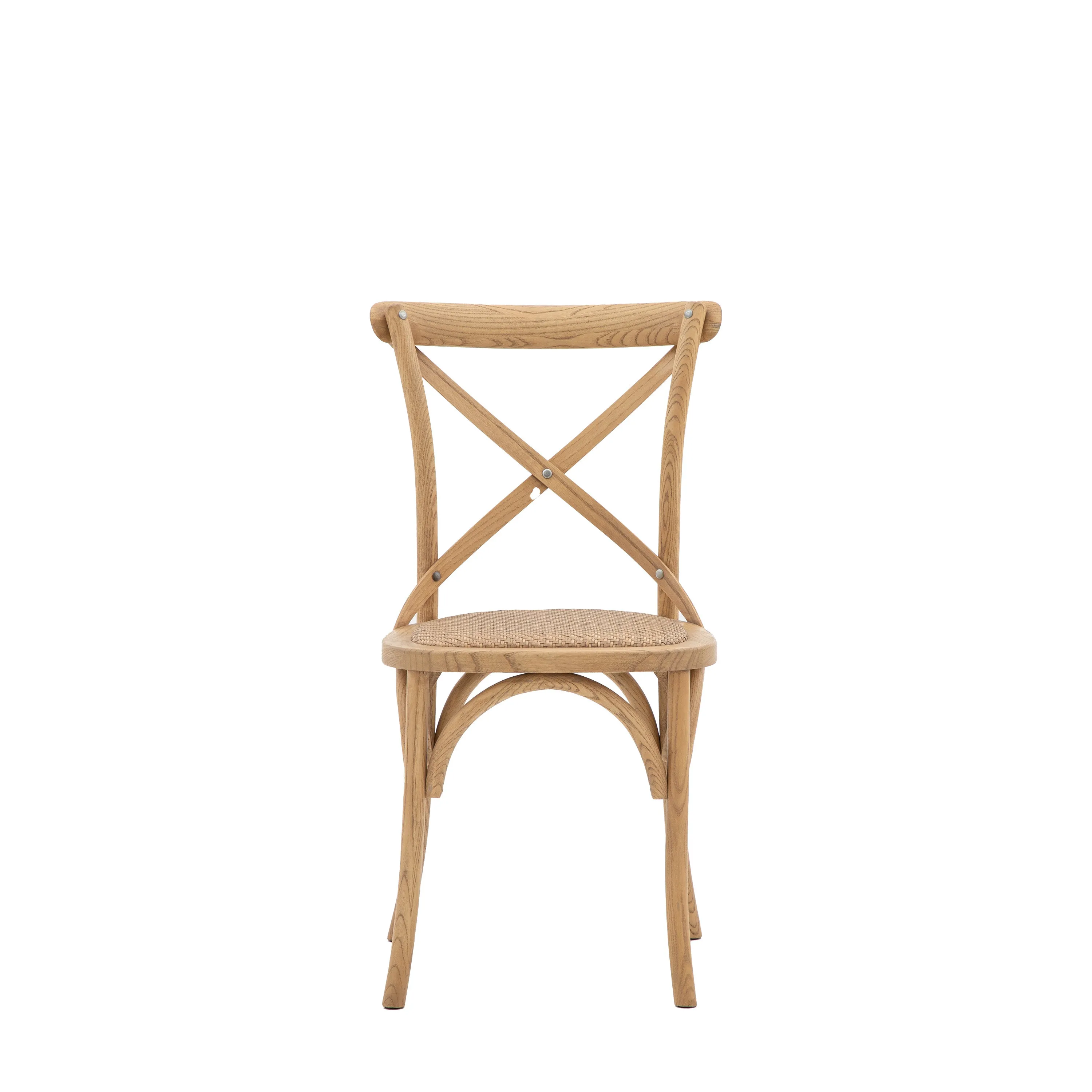 Amos Cafe Chair Natural/Rattan (2pk)