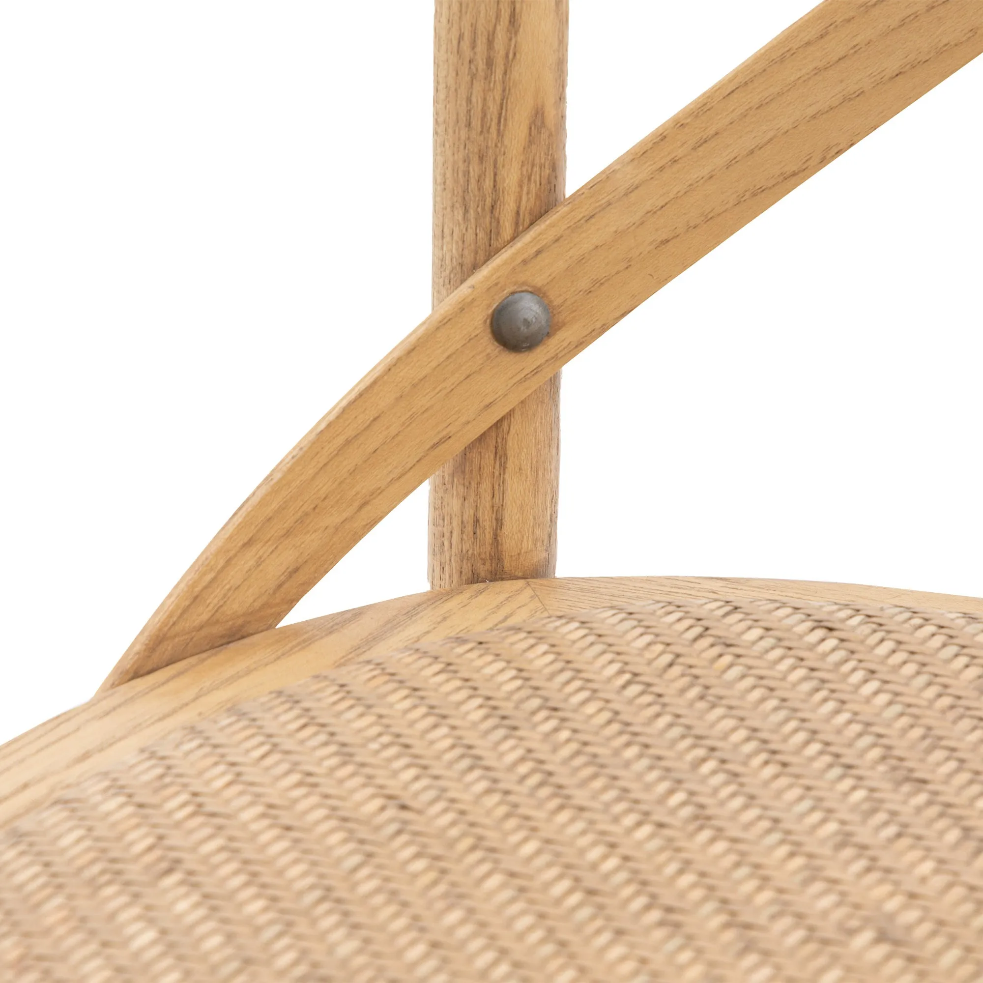 Amos Cafe Chair Natural/Rattan (2pk)