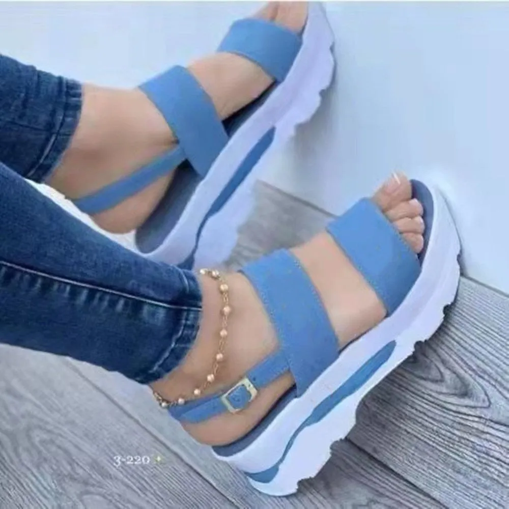 Amozae Summer Women Golden Sandals Platform Heels Cross Strap Ankle Peep Toe Beach Party Ladies Shoes Zapatos Sandals Shoes For Women