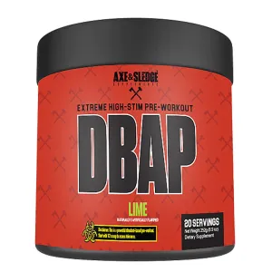 Axe & Sledge DBAP High Stim Preworkout 20 Servings