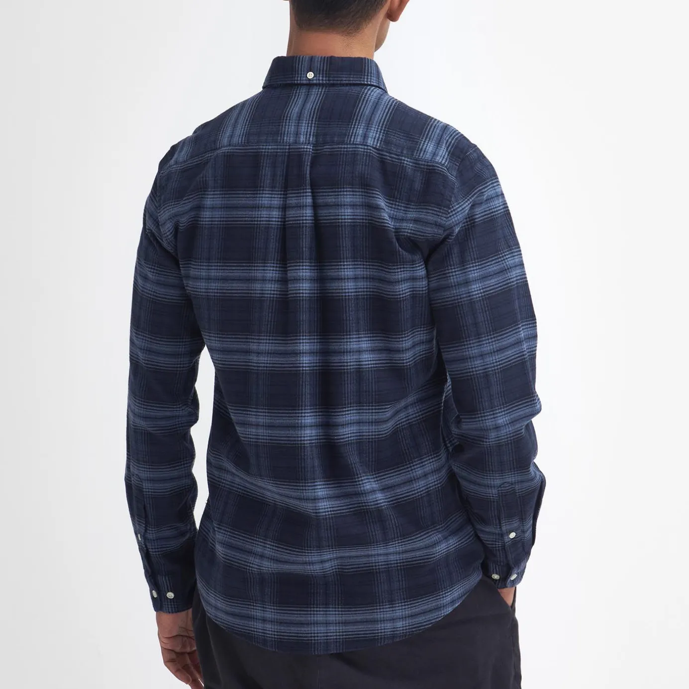 Barbour Forestfield Tailored Shirt Navy