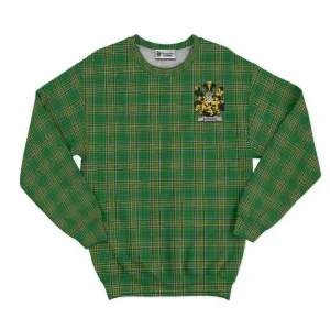 Barker Irish Clan Tartan Sweatshirt with Coat of Arms