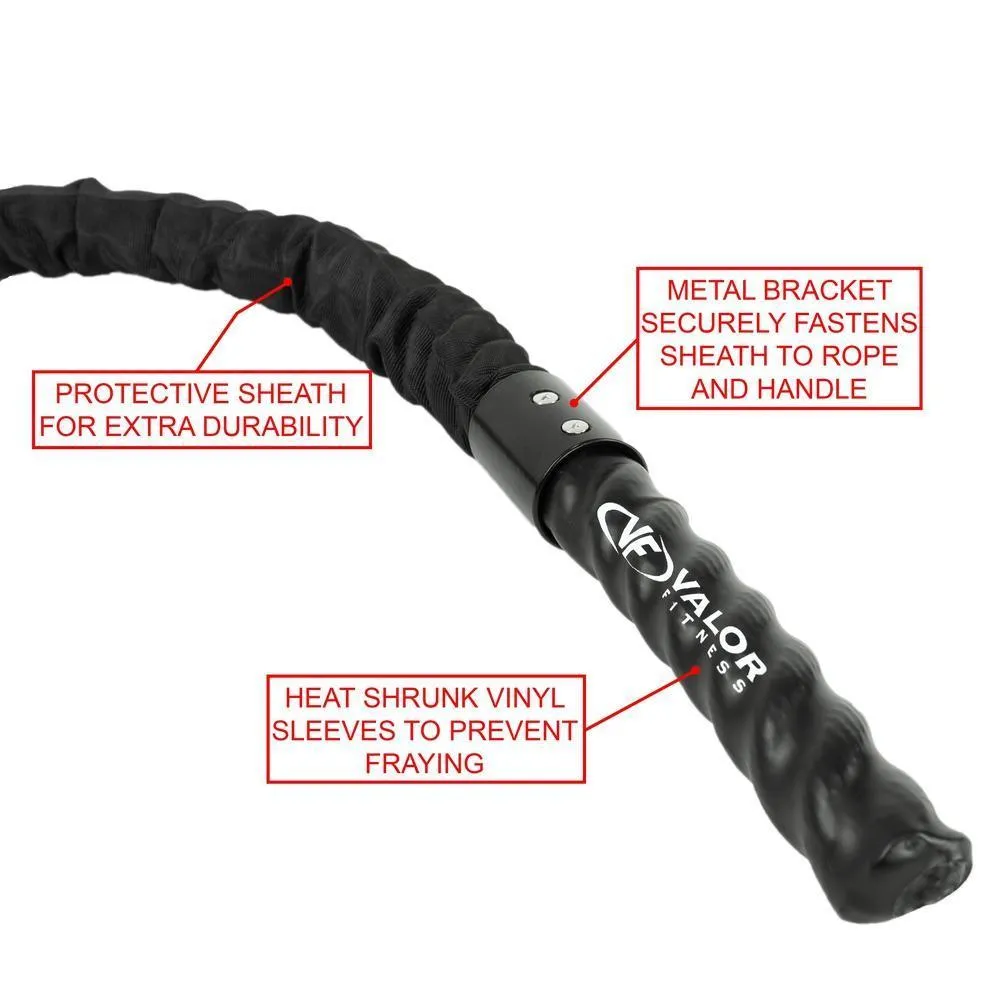 Battle Rope 40' w/ Protective Sheath