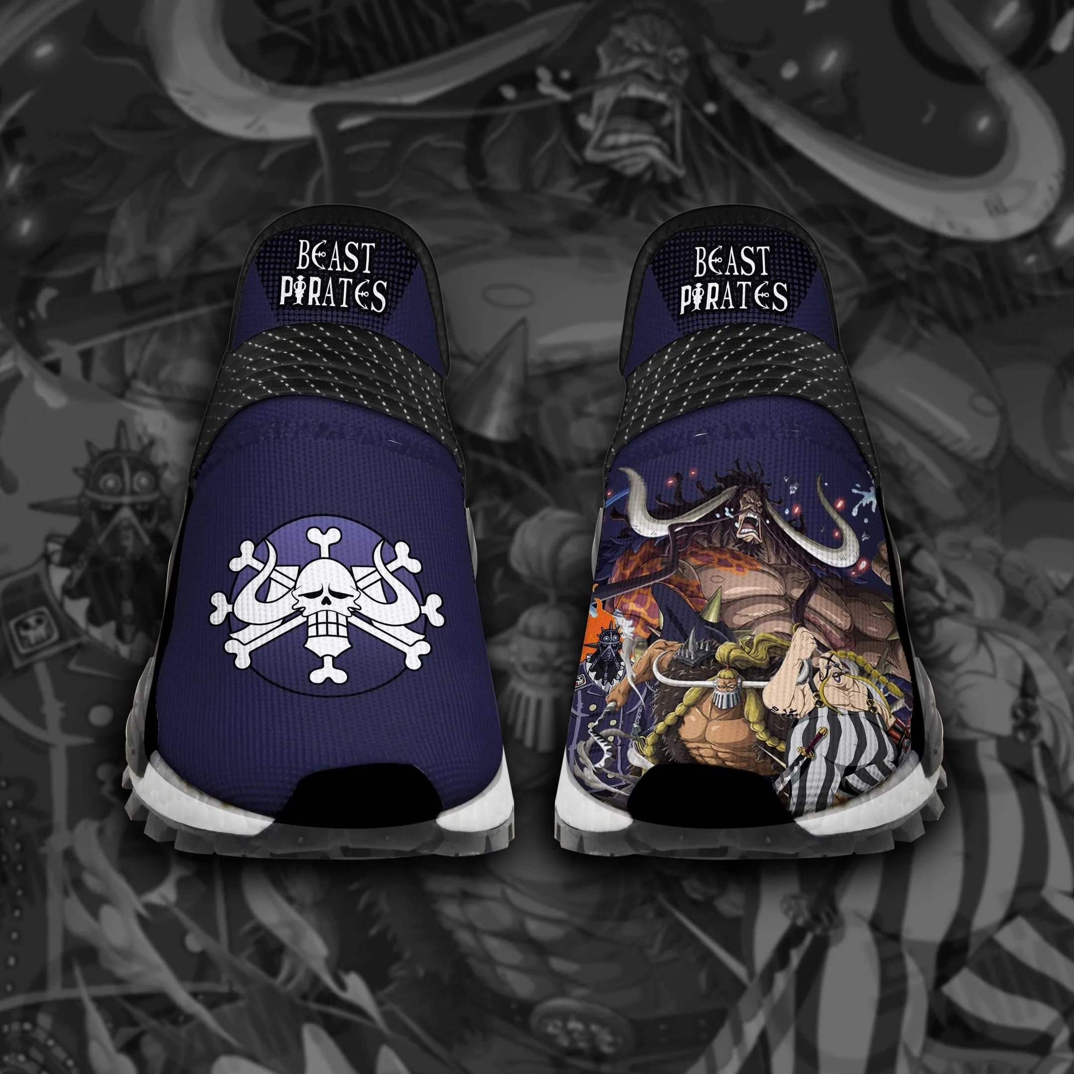 Beast Pirates Shoes OP Custom Anime Shoes TT12