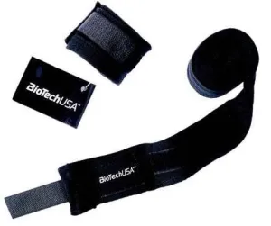 BioTechUSA Accessories Bedford 2 Wrist Wrap, Black - 35 meter