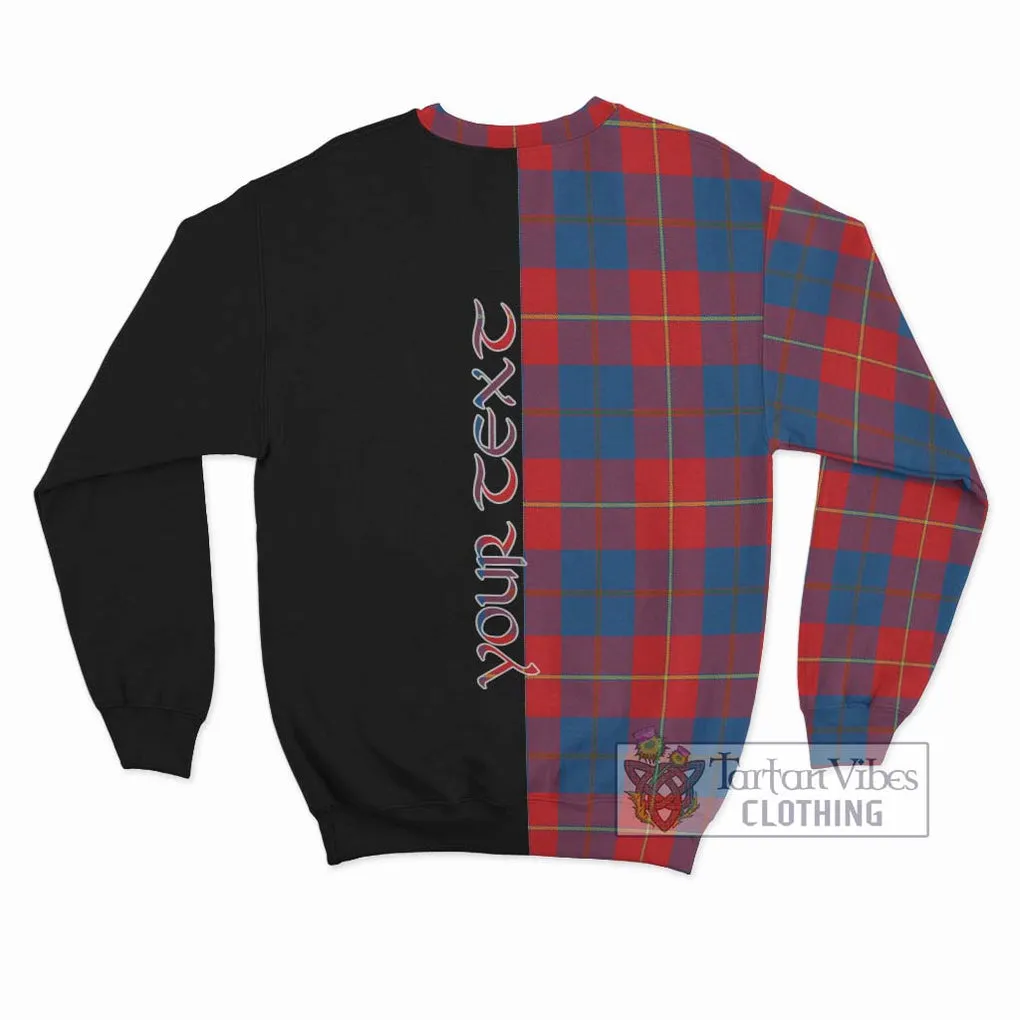 Blane Tartan Sweatshirt with Family Crest and Half Of Me Style