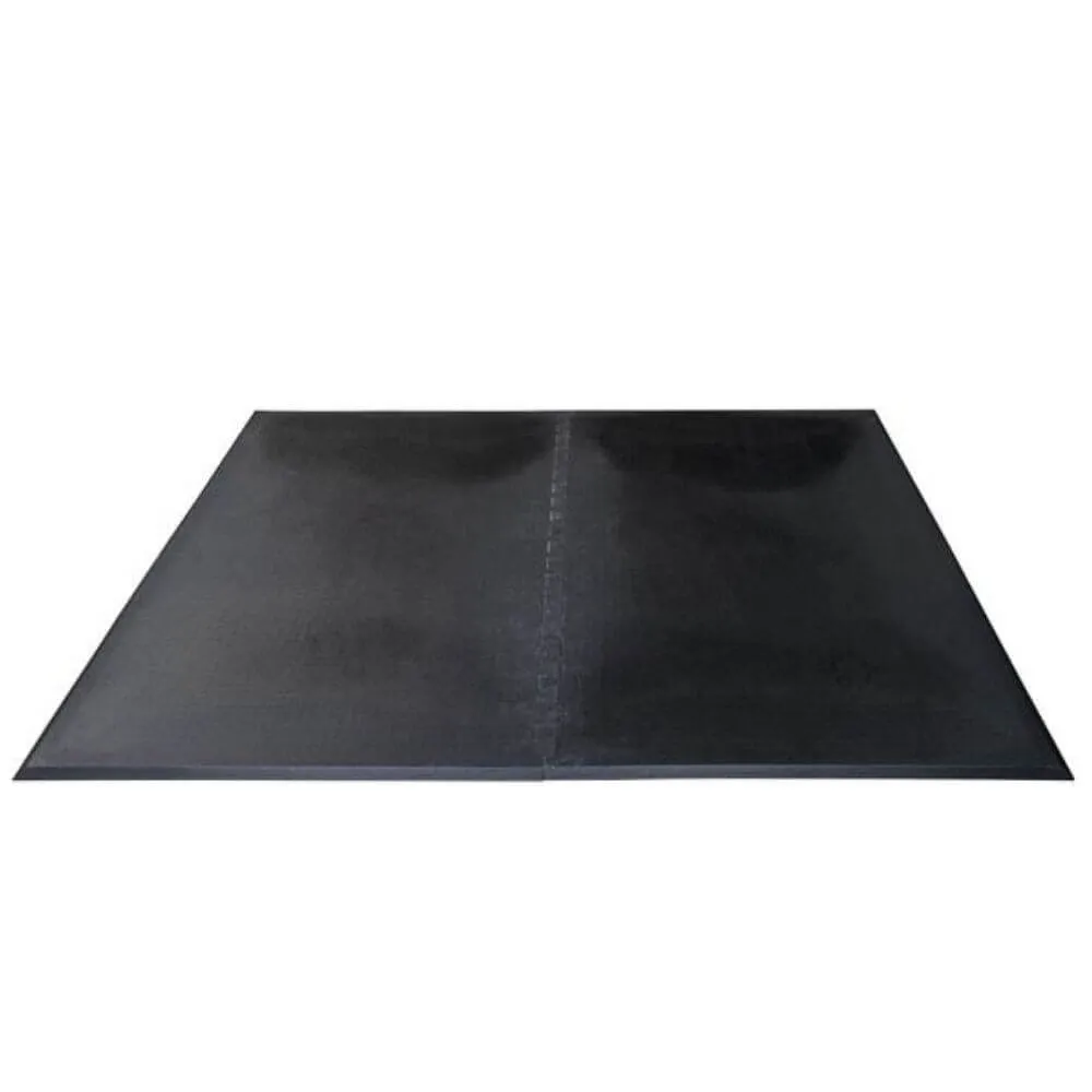 Body-Solid 7'-6" X 6' Rubber Lifting Platform, 3/4" Thick, Bevel Edge RFHU68