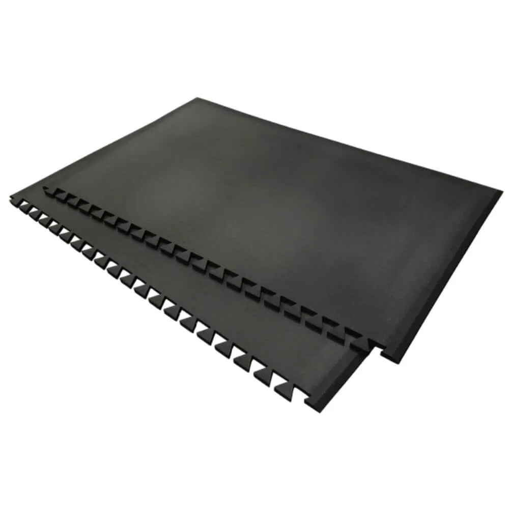 Body-Solid 7'-6" X 6' Rubber Lifting Platform, 3/4" Thick, Bevel Edge RFHU68