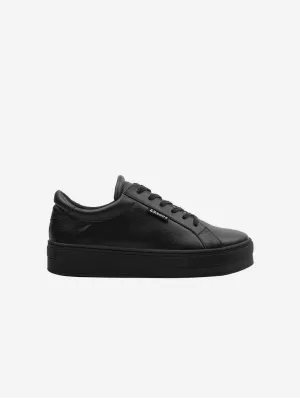 Bohema Aware Vegan Grape Leather Sneakers | Black