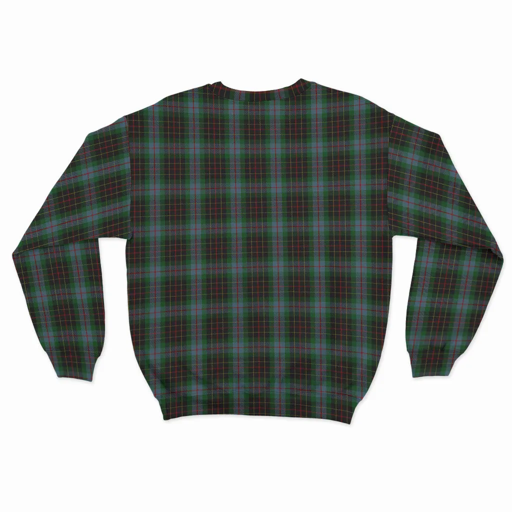 Brodie Hunting Tartan Sweatshirt with Family Crest