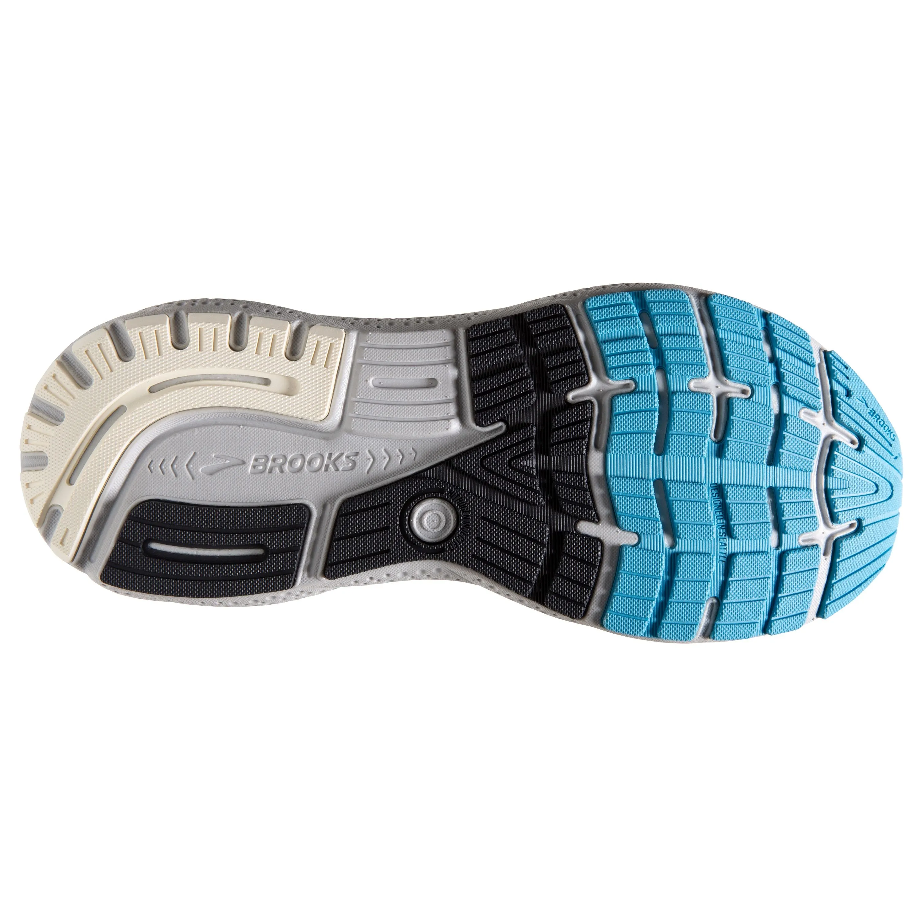 Brooks | Ghost 16 | Men's | Coconut/Blue/Yellow