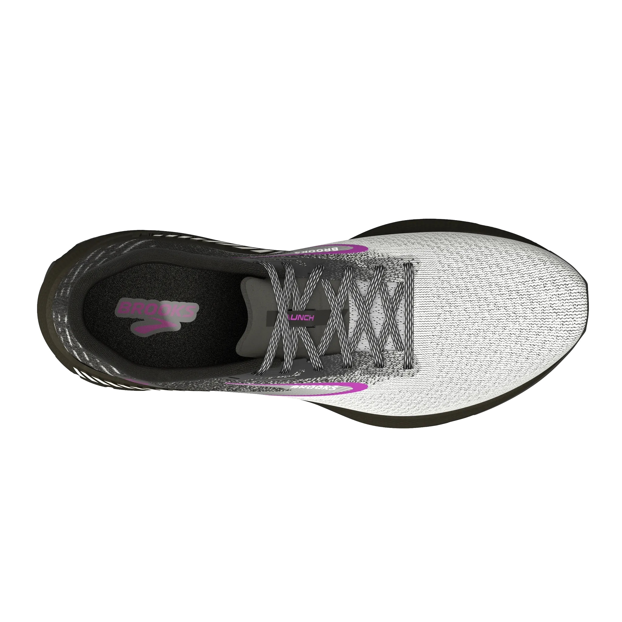 Brooks | Launch GTS 10 | Women's | Black/White/Violet