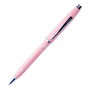 Cross Century II Special Edition Cherry Blossom High Glossy Pink Lacquer with Polished Chrome Appointments Ballpoint Pen