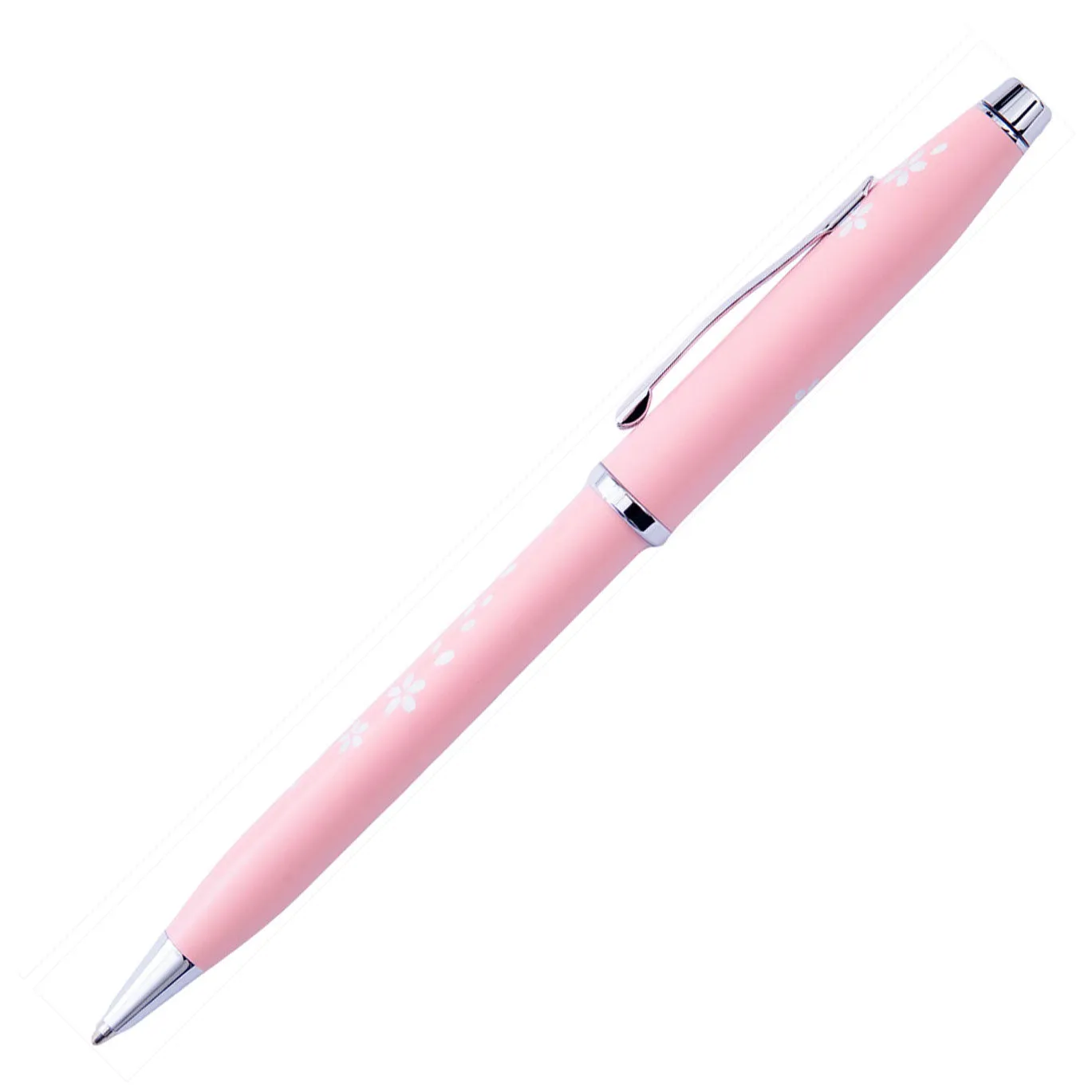 Cross Century II Special Edition Cherry Blossom High Glossy Pink Lacquer with Polished Chrome Appointments Ballpoint Pen