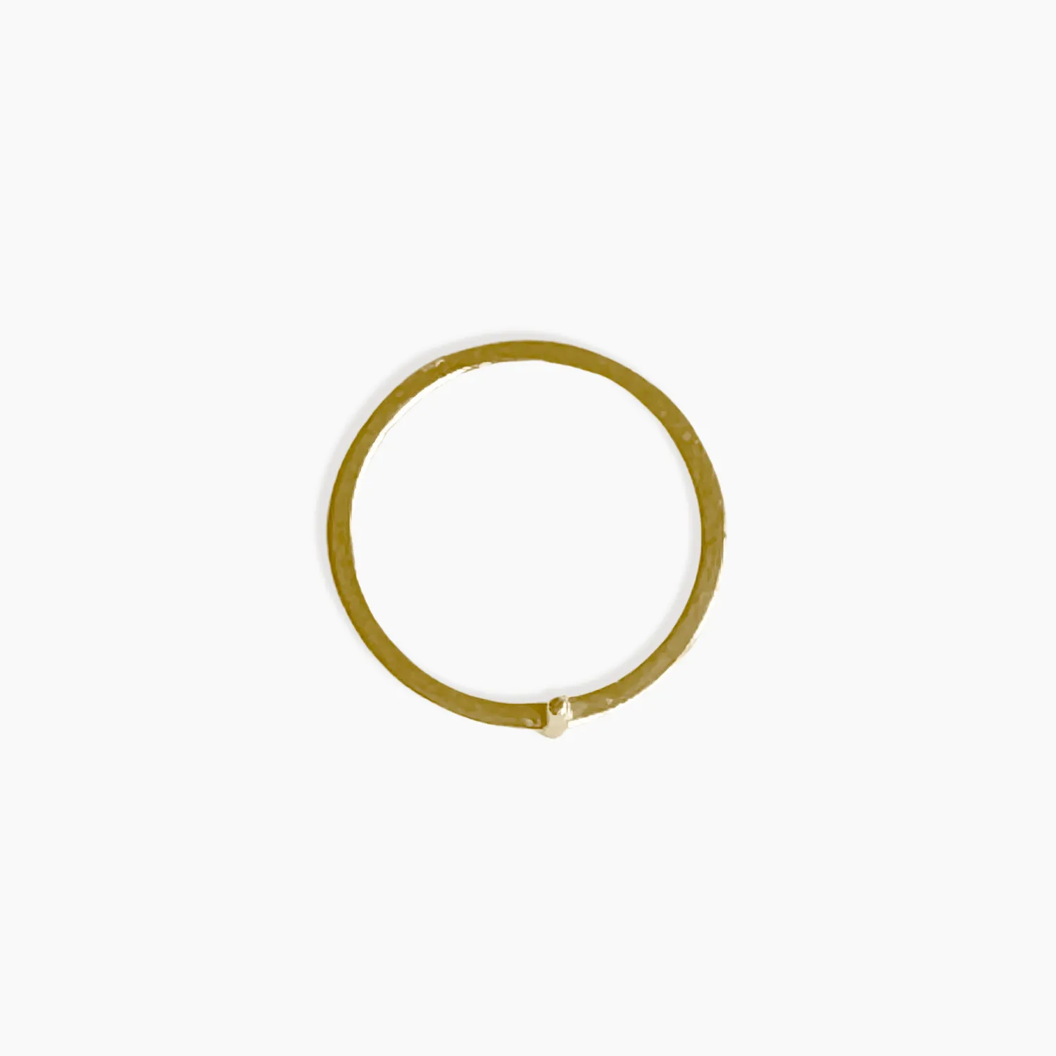 Dainty Cross Ring 14K Solid Gold