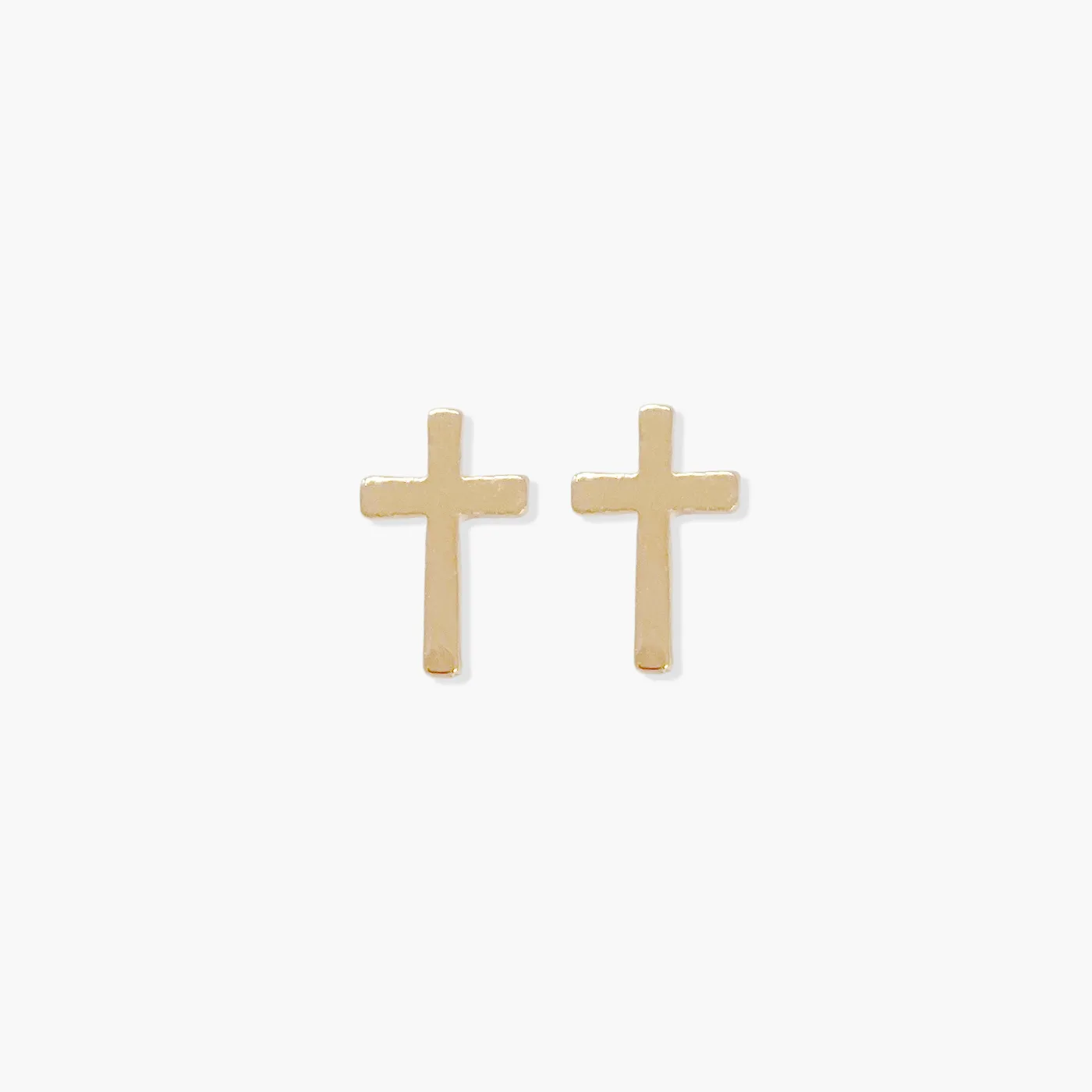 Dainty Cross Studs