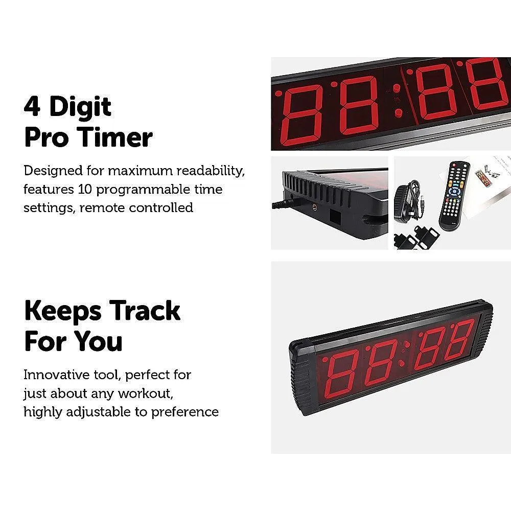 Digital Timer Interval Fitness Clock