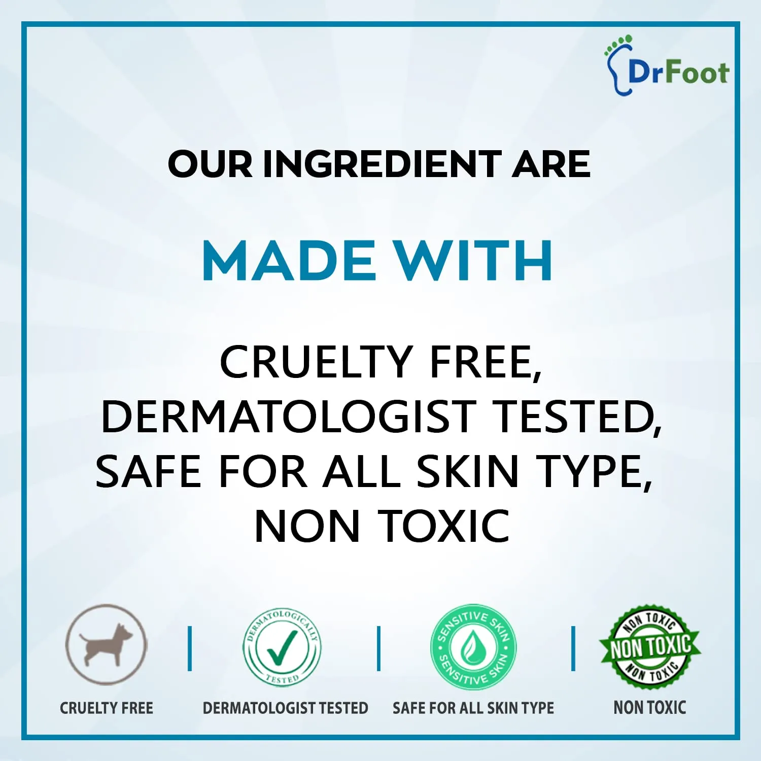 Dr Foot Foot Scrub Soap Repair Dry Cracked Heels, Dead Skin & Calluses Remover with Almond & Pure Aloe Vera Extracts – 100gm - Pack of 2 - (Pack of 2)