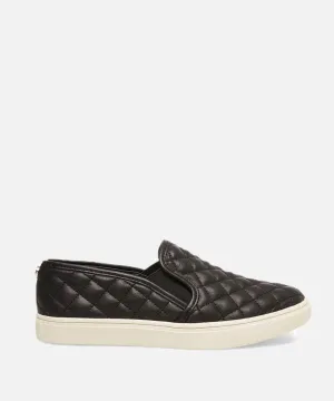 Ecentrcq Neutral Quilted Slip Sneaker - Black