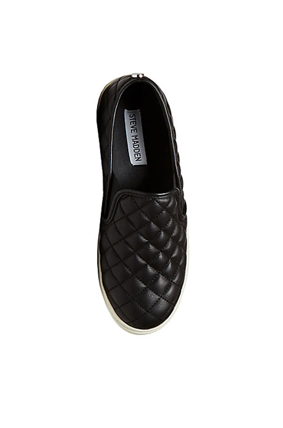 Ecentrcq Neutral Quilted Slip Sneaker - Black