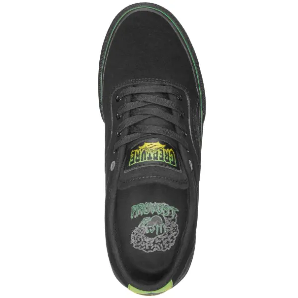 Emerica - Provost G6 X Creature Black/Black Men Skate Shoes