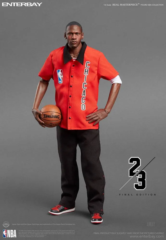 ENTERBAY - NBA Collection Real Masterpiece Action Figure 1:6 Michael Jordan (Away) Final Limited Edition 30 cm