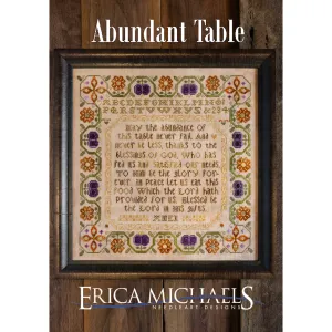 Erica Michaels ~ Abundant Table Pattern