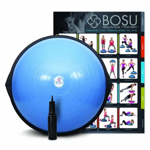 Exercise Dome BOSU  HOME Balance Trainer Inflatable 25 Inch Diameter 4 X 26 X 26 Inch Blue Count of 1 By Fabrication Enterprises