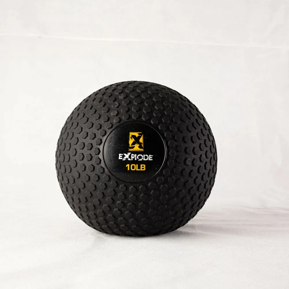 Explode Fitness Gym CrossFit Slam Ball (10-55 LBs) [WS]