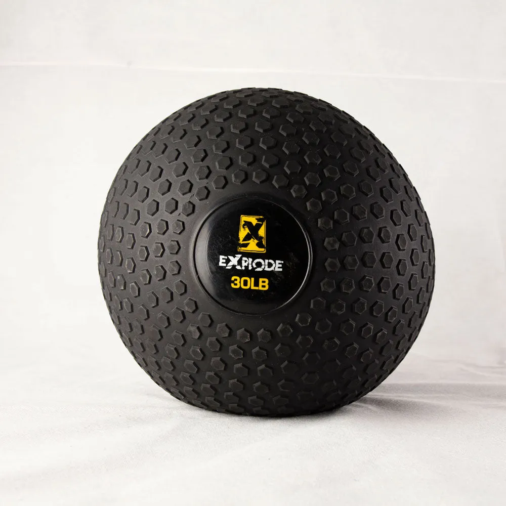 Explode Fitness Gym CrossFit Slam Ball (10-55 LBs) [WS]