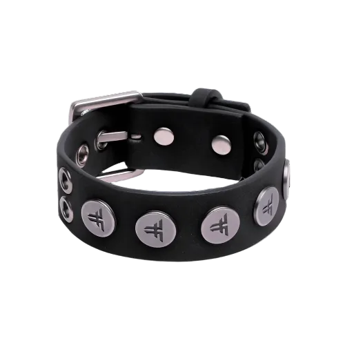 Fallen Rivet Logo Cuff Bracelet