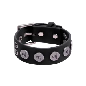 Fallen Rivet Logo Cuff Bracelet