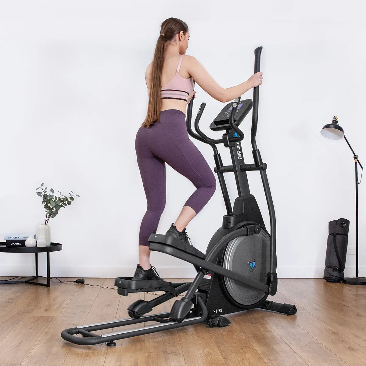 Folding Cross Trainer 16 Levels 8kg Flywheel | Lifespan Fitness