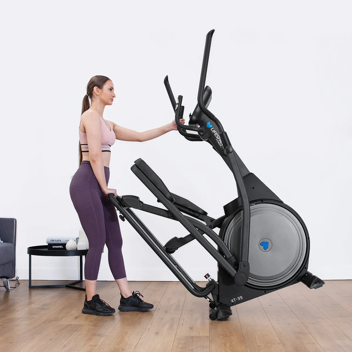 Folding Cross Trainer 16 Levels 8kg Flywheel | Lifespan Fitness